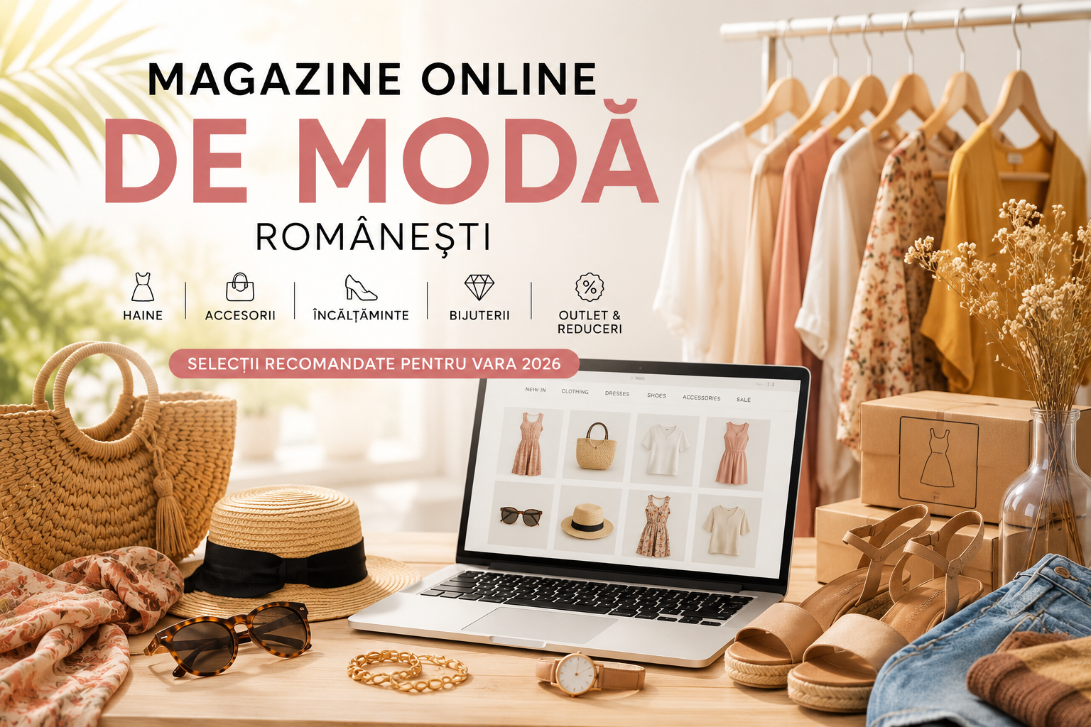 Selecții | Magazine online românești de modă recomandate pentru vara 2026