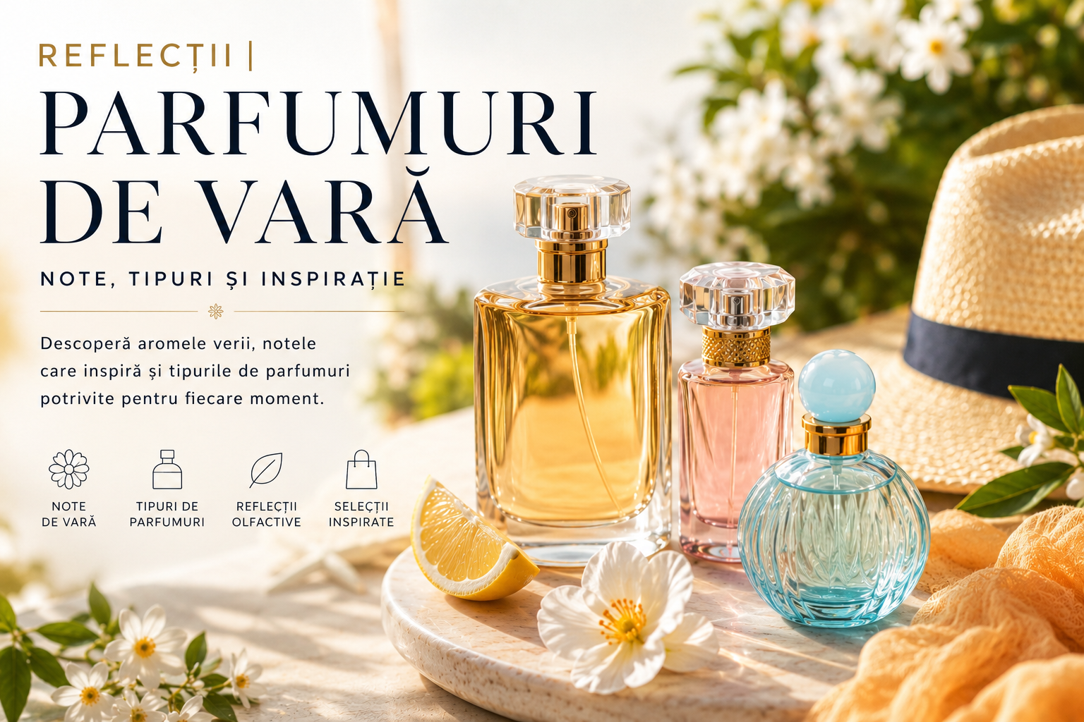 Cum alegem parfumul potrivit: note, tipuri și inspirație pentru fiecare anotimp și moment
